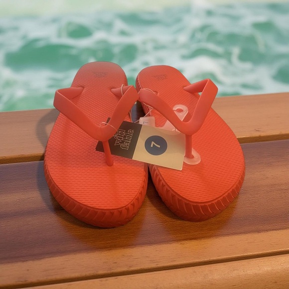 Wild Fable Orange Sandals - Picture 2 of 6